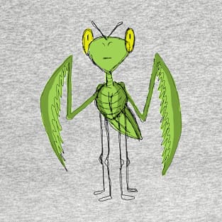 The Mantis Who Doesn't Like This T-Shirt